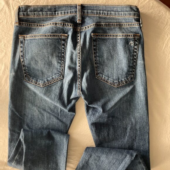 Rag & Bone Dre Capri Frayed Ankle Jeans – Size 26 (Excellent Condition) - Picture 4 of 7
